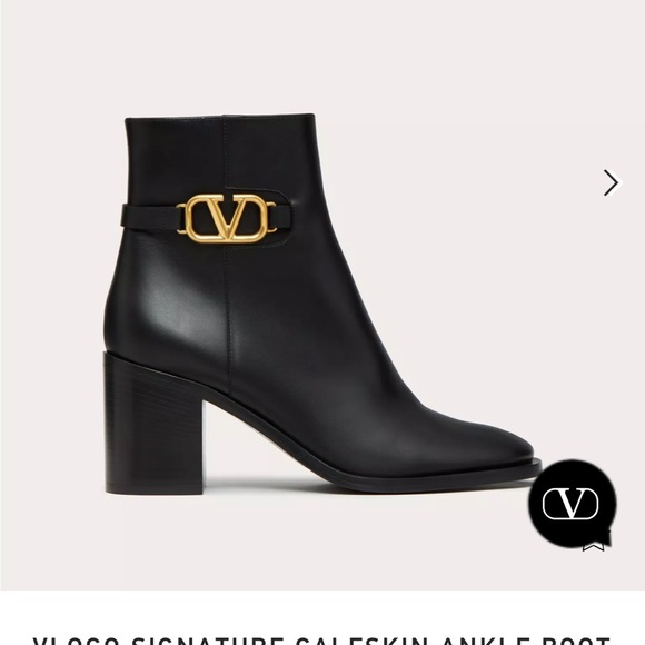 Replica Valentino Garavani  leather logo boots - Picture 12 of 15